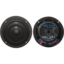 PartzBiz HD DS44050457 - Wild Boar Audio by Hogtunes 200 Watt 6.5" 4 Ohm Fairing Speakers Harley Batwing | WBC 1654