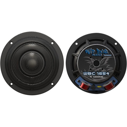 PartzBiz HD: 4400474-Wild Boar Audio by Hogtunes 200 Watt 6.5" 4 Ohm Fairing Speakers Harley Batwing | WBC 1654 PartzBiz HD: 4400474-Wild Boar Audio by Hogtunes 200 Watt 6.5" 4 Ohm Fairing Speakers Harley Batwing | WBC 1654