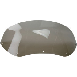 PartzBiz HD DS23100294 - เสื้อกั๊กกันลม 10 ” บังลมดีไซน์แบบมีควันไฟ Harley Road Glide FLTR 98-13 | 62-1010