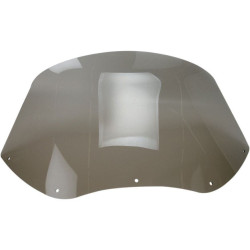 PartzBiz HD DS23100302 - เสื้อกั๊กกันลม 14” บังลมดีไซน์ฝาพับควันไฟ Harley Road Glide FLTR 98-13 | 62-1410