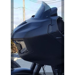 PartzBiz HD DS23100703 - เสื้อกั๊กกันลม 7 ” ควันปืน เปลี่ยนกระจกหน้ารถ Indian Challenger 20 2310-0703 23100703 71-8040 milwaukee 8 best for windscreen deflect shield