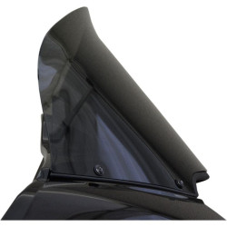PartzBiz HD DS23100578 - เสื้อกั๊กกันลม 12” กระจกบังลม Dark Smoke Flip Design Harley Road Glide FLTRX 15-16 | 68-1240