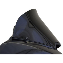 PartzBiz HD DS23100573 - Wind Vest 9 ” Black Flip Design Windshield สำหรับ Harley Road Glide FLTRX 15-16 | 68-9030