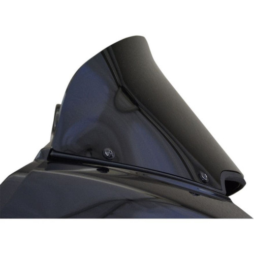 PartzBiz HD: 4400428-Wind Vest 9" Black Flip Design Windshield for Harley Road Glide FLTRX 15-16 | 68-9030