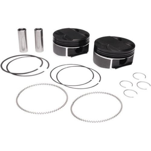 PartzBiz HD: 4400391-Wiseco K2787 Black Edition ชุดลูกสูบ 4.250 ” 117 Milwaukee Eight Harley 17-Up 0903-1554 09031554 การบีบอัด 11:1 PartzBiz HD: 4400391-Wiseco K2787 Black Edition ชุดลูกสูบ 4.250 ” 117 Milwaukee Eight Harley 17-Up 0903-1554 09031554 การบีบอัด 11:1