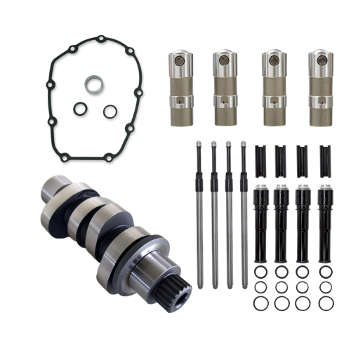 PartzBiz HD: 4400396-Wood Knight Prowler WM8-22XE Cams Black Pushrod Install Kit Milwaukee-Eight M8