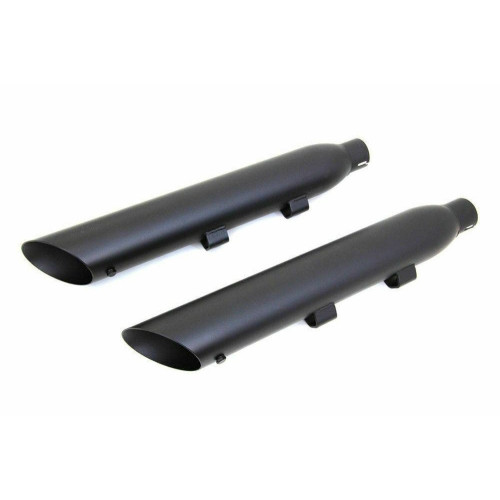 PartzBiz HD: 4400342-Wyatt Gatling Black Slash Tip Sip-On Muffler Set 30-0569 Harley Sportster 14-20 PartzBiz HD: 4400342-Wyatt Gatling Black Slash Tip Sip-On Muffler Set 30-0569 Harley Sportster 14-20