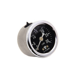 PartzBiz HD VT40-9906 - Oil Pressure Gauge Oil-Filled 1-3/8" Dia. 0-30 psi Harley & Custom Chopper PartzBiz HD VT40-9906 - Oil Pressure Gauge Oil-Filled 1-3/8" Dia. 0-30 psi Harley & Custom Chopper