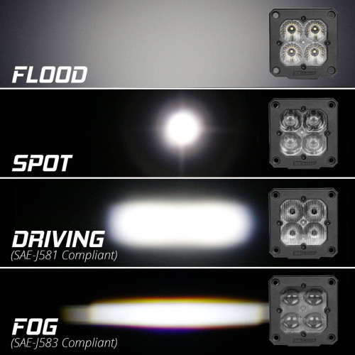 PartzBiz HD: 4400311-XK Glow C3 Cube Flood Lights Flush Mount RGB Accent Lighting Kit XK065002-FL-KIT PartzBiz HD: 4400311-XK Glow C3 Cube Flood Lights Flush Mount RGB Accent Lighting Kit XK065002-FL-KIT