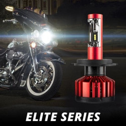 PartzBiz HD XK045002-H4-M - XK Chrome XK Glow XK045002-M-H4 Elite Series H4 LED Motorcycle Headlight Bulb custom upgrade high output bright white chopper Harley street light bulb replacement 482181 PartzBiz HD XK045002-H4-M - XK Chrome XK Glow XK045002-M-H4 Elite Series H4 LED Motorcycle Headlight Bulb custom upgrade high output bright white chopper Harley street light bulb replacement 482181