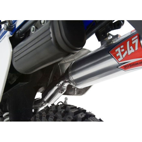 PartzBiz HD: 4400230-Yoshimura 1462275 อลูมิเนียม RS-2 สลิปออนท่อไอเสีย 96-19 Suzuki DR650 194702 1811-1034 18111034