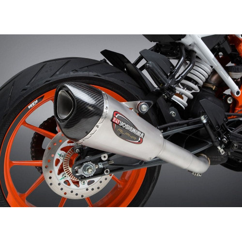 PartzBiz HD: 4400194-Yoshimura 16381BP520 สแตนเลส Alpha T สลิปออนท่อไอเสีย 17-19 KTM RC390 1821-1851 18211851 796386