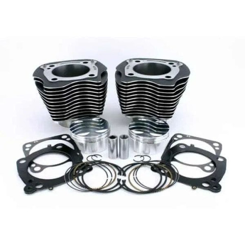 PartzBiz HD: 4400087-Zipper‚Äôs Big Bore Cyl Kit Domed Pistons +12cc 107 to 117 Harley Milwaukee 8 17-Up
