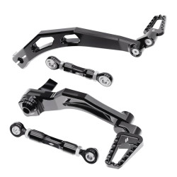 PartzBiz HD SF-FC-37-B - SX3 Softail Foot Controls | Kraus Moto