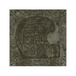 PartzBiz HD 96766 - ผ้าโพกศีรษะสี่เหลี่ยม เครื่องยนต์ 60x60 ซม