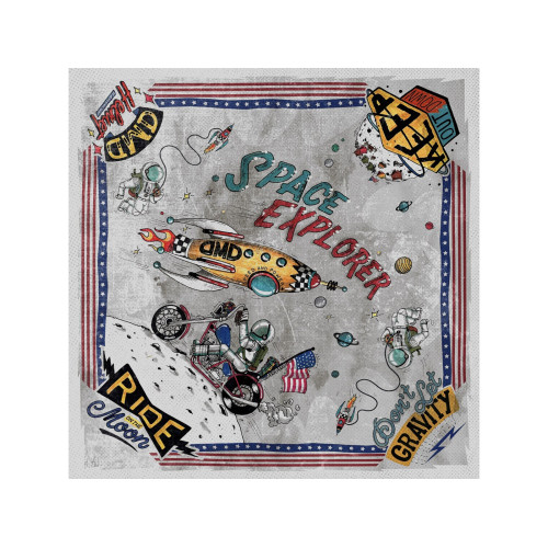 PartzBiz HD: 5000047-ผ้าโพกศีรษะสี่เหลี่ยม Square Space 60x60 cm PartzBiz HD: 5000047-ผ้าโพกศีรษะสี่เหลี่ยม Square Space 60x60 cm