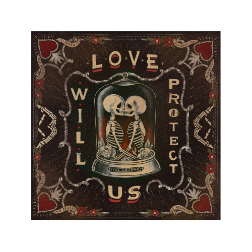 PartzBiz HD: 5000053-ผ้าพันคอสี่เหลี่ยม The Lovers 135x135 ซม