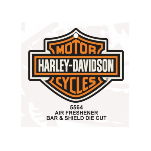 PartzBiz HD: 5000083-Harley-Davidson 2-Pack Air Freshener Bar & Shield Pc5564 Fragrance Tree