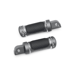 PartzBiz HD 99587 - ที่พักเท้าฝ่ายตรงข้ามสำหรับคนซ้อนท้ายสีเทา