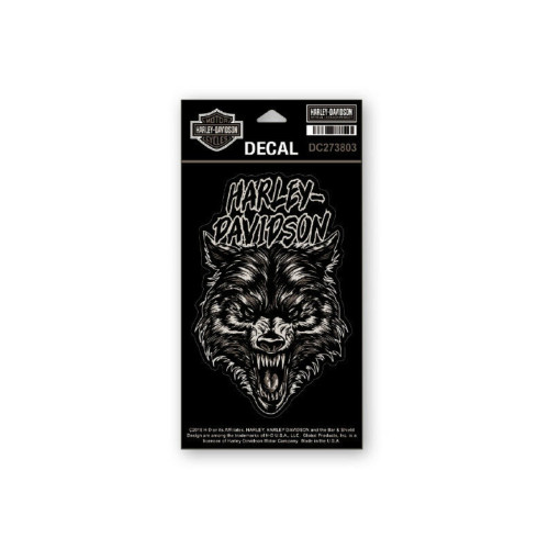 PartzBiz HD: 5000216-สติ๊กเกอร์ Harley-Davidson/Aufkleber NIGHT WOLF DC273803
