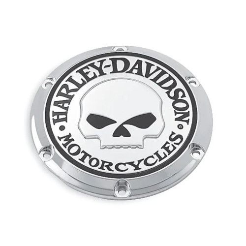 PartzBiz HD: 5000221-Derby Cover 25440-04A Willie G. Skull Collection Chrome Sportster