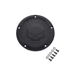 PartzBiz HD 81647 - Derby Cover 25700742 Willie G. Skull Collection Black Dyna, Softail, Touring PartzBiz HD 81647 - Derby Cover 25700742 Willie G. Skull Collection Black Dyna, Softail, Touring
