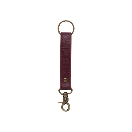 PartzBiz HD: 5000368-พวงกุญแจ Harley Davidson Vinyl Strap Merlot PC4552