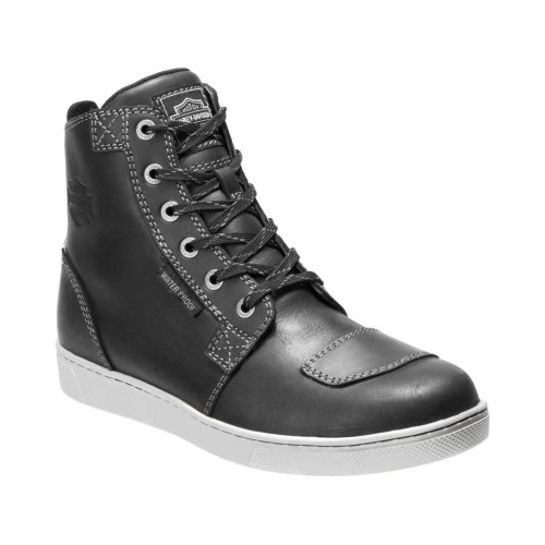 PartzBiz HD: 5000399-รองเท้าบูทไบค์เกอร์ผู้ชาย Harley-Davidson Steinman สีดำกันน้ำ D97139