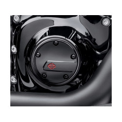 PartzBiz HD 102499 - ฝาครอบไทม์เมอร์ 25600108 Kahuna Collection สีดำ Twin Cam, Softail, Dyna