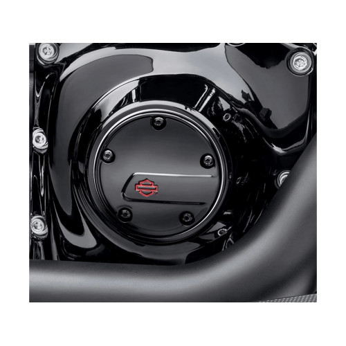 PartzBiz HD: 5000443-ฝาครอบไทม์เมอร์ 25600108 Kahuna Collection สีดำ Twin Cam, Softail, Dyna