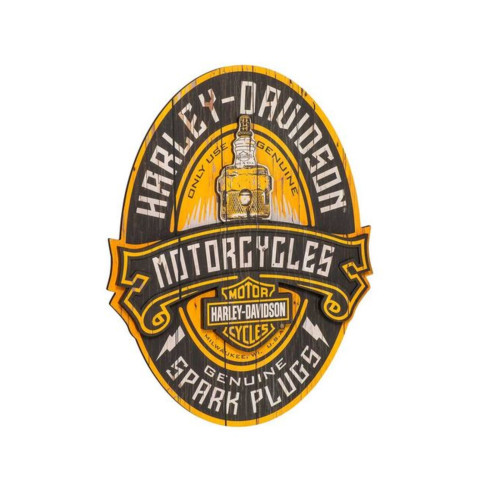 PartzBiz HD: 5000522-ป้าย Harley-Davidson ป้ายผับ H-D Spark Plug HDL-15325 PartzBiz HD: 5000522-ป้าย Harley-Davidson ป้ายผับ H-D Spark Plug HDL-15325