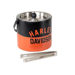 PartzBiz HD 101559 - ถังน้ำแข็ง Harley-Davidson H-D Retro Ice Bucket HDL-18621 PartzBiz HD 101559 - ถังน้ำแข็ง Harley-Davidson H-D Retro Ice Bucket HDL-18621