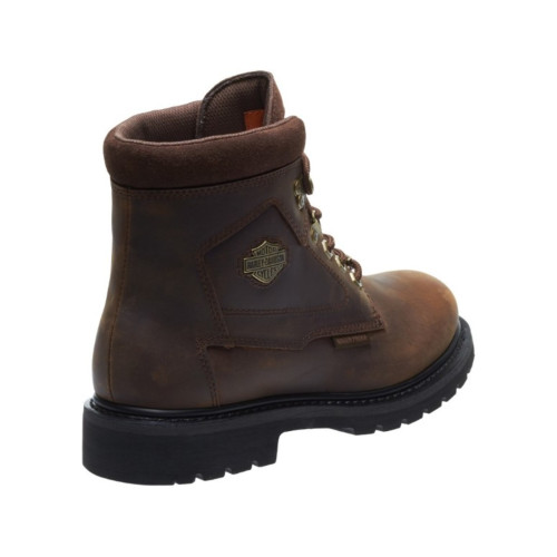 PartzBiz HD: 5000538-รองเท้าบู๊ตไบค์เกอร์ผู้ชาย Harley-Davidson Thurmond สีน้ำตาล D97015