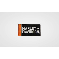 PartzBiz HD 101731 - ป้าย/ตราสัญลักษณ์ Harley-Davidson Bold Orange Bar 8013264