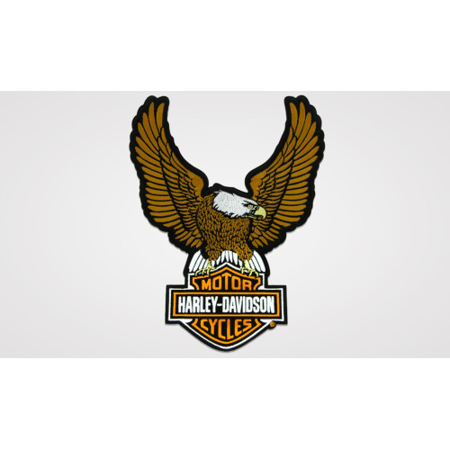PartzBiz HD: 5000566-ป้าย/ตราสัญลักษณ์ Harley-Davidson Brown Eagle Bar&Shield 8011628 PartzBiz HD: 5000566-ป้าย/ตราสัญลักษณ์ Harley-Davidson Brown Eagle Bar&Shield 8011628