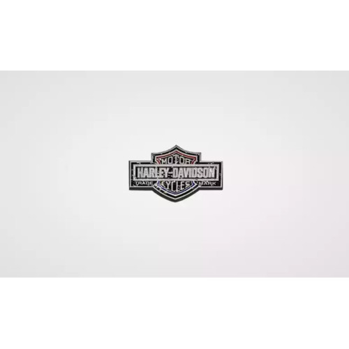 PartzBiz HD: 5000594-หมุด Harley-Davidson Flag Trademark Bar&Shield 8014827