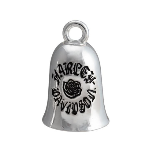 PartzBiz HD: 5000623-Harley-Davidson RIDE BELL กุหลาบดำ ระฆังนำโชค HRB116