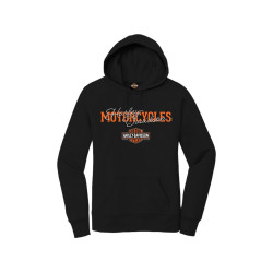 PartzBiz HD 100631 - เสื้อฮู้ดตัวแทนจำหน่ายผู้หญิง Harley-Davidson Looped R004728