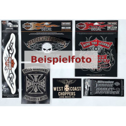 PartzBiz HD 101275 - สติ๊กเกอร์ Harley-Davidson West Coast Choppers สติ๊กเกอร์ถุงสุ่ม 3-6 ชิ้น PartzBiz HD 101275 - สติ๊กเกอร์ Harley-Davidson West Coast Choppers สติ๊กเกอร์ถุงสุ่ม 3-6 ชิ้น