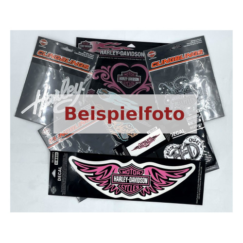 PartzBiz HD: 5000652-Harley-Davidson Ladies Sticker 3-9 Pieces Random Bag Of Stickers PartzBiz HD: 5000652-Harley-Davidson Ladies Sticker 3-9 Pieces Random Bag Of Stickers