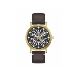 PartzBiz HD 82685 - นาฬิกาข้อมือผู้ชาย Fat Boy logo Harley-Davidson 77A100