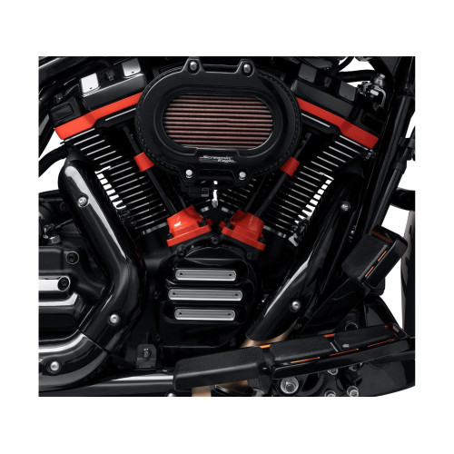 PartzBiz HD: 5000673-ชุดเน้นเสียงเครื่องยนต์ Milwaukee Eight - สีส้ม