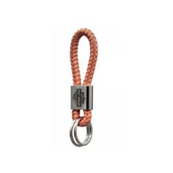 PartzBiz HD 97190 - พวงกุญแจ Harley-Davidson Bar & Shield Vinyl Braid PC4544