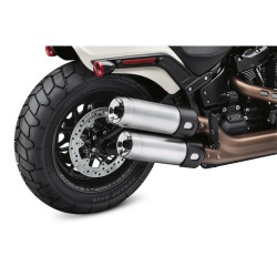 PartzBiz HD 81241 - ชุดท่อไอเสีย STREET CANNON SE โครเมียมซาติน FAT BOB 64900642 PartzBiz HD 81241 - ชุดท่อไอเสีย STREET CANNON SE โครเมียมซาติน FAT BOB 64900642