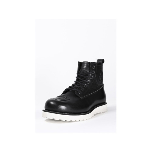 PartzBiz HD: 5901820-“Iron Black” JDB1033 รองเท้าผ้าใบขี่มอเตอร์ไซค์