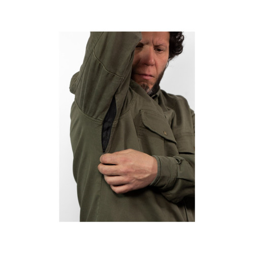 PartzBiz HD: 5901845-Motoshirt Olive JDL5007 เสื้อแจ็คเก็ตขี่มอเตอร์ไซค์