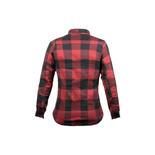 PartzBiz HD: 5901852-Motoshirt Women สีแดง JDL8001 เสื้อแจ็คเก็ตขี่มอเตอร์ไซค์