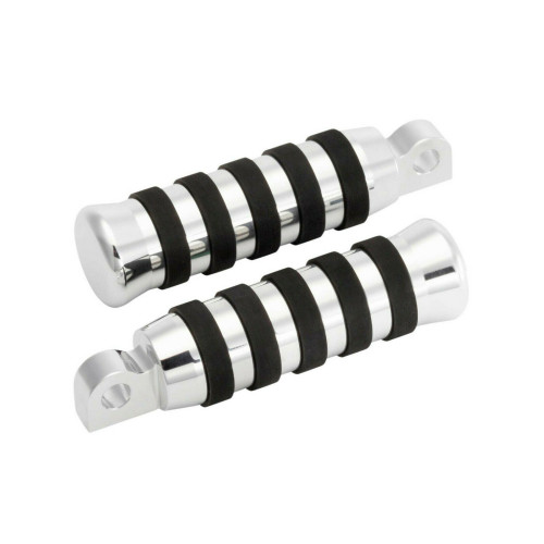 PartzBiz HD: 5500006-Footpegs, O-Ring, Polished, All Models, Except Softail M8 & Sportster 48/72