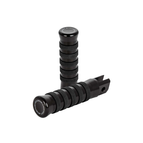 PartzBiz HD: 5500013-Rider Pegs, O-Rings, Black, Softail M8 Since 2018 + Sportster S