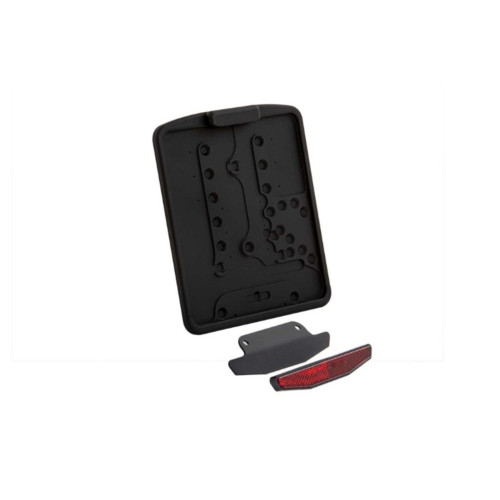 PartzBiz HD: 5001136-License Plate Reflector With Holder For Slide-In Plate